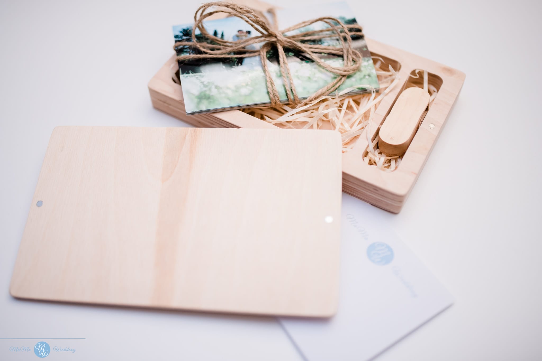 Holz USB Box mit Bild 8967